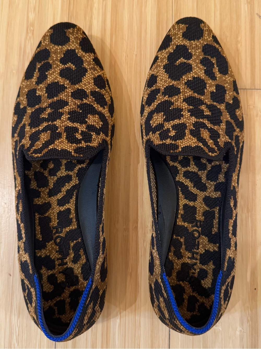 Rothy’s The Almond Loafer - Leopard Print - Size 6